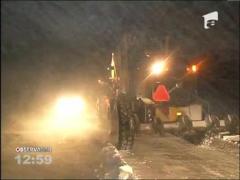 Codul portocaliu de ninsori, extins la ora 19 pentru judetele Vrancea si Buzau