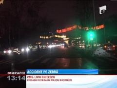 Un barbat a fost lovit pe zebra pe Soseaua Kiseleff