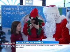 Mos Craciun, un job dificil