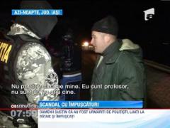 Scandal cu focuri de arma intr-o comuna din judetul Iasi