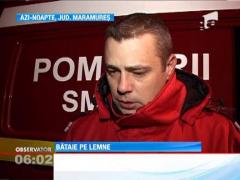 Altercatie intr-o padure din judetul Maramures! Doi padurari au fost batuti crunt de mai multi hoti de lemne