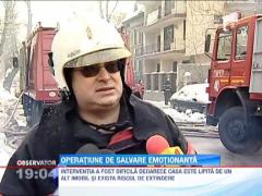 Operatiune de salvare emotionanta, in Capitala