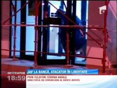 Jaf armat la o banca din nordul Bucurestiului