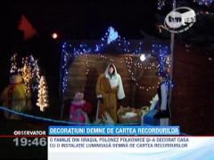 Decoratiuni de Craciun demne de Cartea Recordurilor