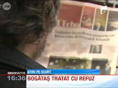 Afaceristul francez Bernard Arnault, refuzat de autoritatile belgiene