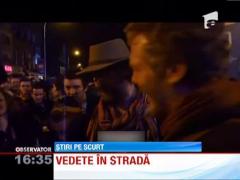 Bono a cantat alaturi de Sinead O'Connor pe strazile din Dublin