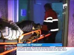 Peste 500 de bucuresteni au avut nevoie de interventia medicilor, in noaptea de Ajun
