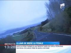 Luna de miere, traita pe bicicleta. Din Noua Zeelanda in Marea Britanie, 40.000 de kilometri!