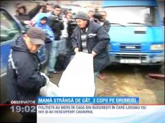 UPDATE! Tanarul care si-a ucis iubita in Capitala era suparat pentru ca aceasta i-a spus ca-l va parasi. Trei copii au ramas fara mama