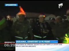 Cum au petrecut Craciunul soldatii din Afganistan
