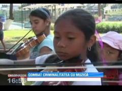 Combat criminalitatea cu muzica