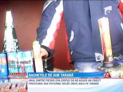 Petarde periculoase, la tarabe