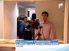 Buluc la permise si inmatriculari