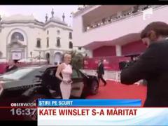 Actrita Kate Winslet s-a casatorit