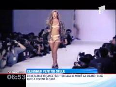 Lucia Maria Hohan, designer pentru stele