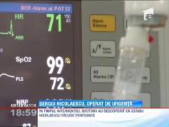 UPDATE / Sergiu Nicolaescu a fost operat