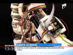 Primul robot umanoid cu muschi si tendoane