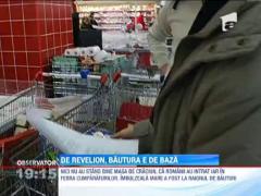 Romanii au intrat din nou in febra cumparaturilor. Raionul de bauturi a fost cel mai cautat