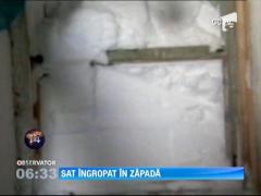 O avalansa a ingropat sub zapada un sat intreg din nord-vestul Chinei