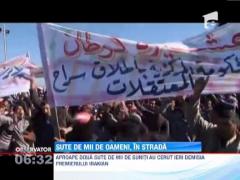 Sute de mii de irakieni au protestat pe strada impotriva premierului siit