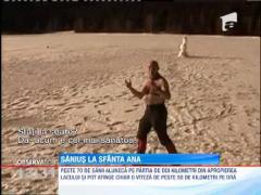 Sanius la lacul Sfanta Ana