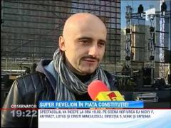 Super revelion in Piata Constitutiei