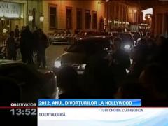 2012, anul divorturilor la Hollywood