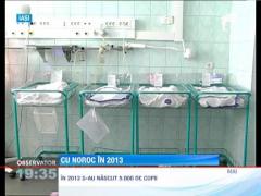 Primul copil nascut in 2013