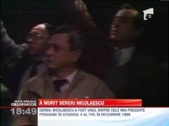 Sergiu Nicolaescu, printre cei mai activi revolutionari in decembrie 1989