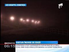 Porturi inchise de ceata