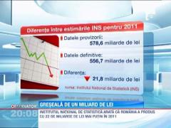 Greseala de un miliard de lei