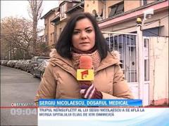 Sergiu Nicolaescu nu va avea parte de o slujba