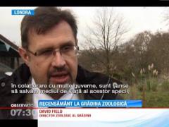 Recensamant la gradina zoologica din Londra