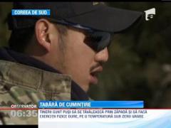 O tabara din Coreea de Sud disciplineaza adolescentii ca in armata