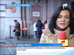 Pelerinaj la Cercul Militar National! Sute de romani isi iau ramas bun la de la maestrul Sergiu NIcolaescu