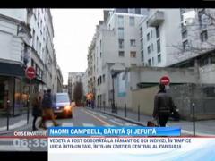 Naomi Campbell, batuta si jefuita