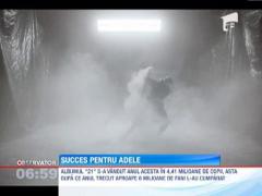 Ultimul album al cantaretei Adele a inregistrat vanzari record