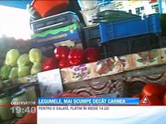 Legumele, mai scumpe decat carnea