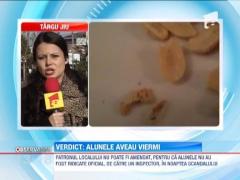 Alunele duse la analiza de clientii restaurantului din Podari aveau viermi