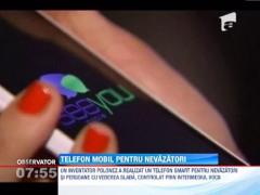 Telefon mobil pentru nevazatori