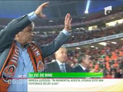 Mircea Lucescu si Gigi Becali se ridica in slavi unul pe celalalt