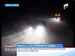 Viscolul a pus stapanire pe sosele