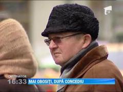 Productivitatea muncii scade imediat dupa concediu