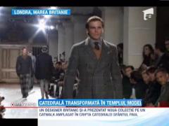 Prezentare de moda in cripta Catedralei Sfantul Paul din Londra