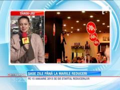 Sase zile pana la startul reducerilor de sezon