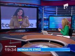 Romania derapeaza! Sute de romani au ajuns la spital, dupa ce au alunecat pe polei, pe jos sau cu masina