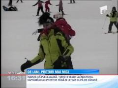 Hotelieri au taiat din preturi la munte