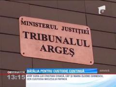 Batalia pentru custodia fiului lui Cioaca continua
