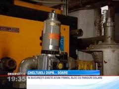 Primul bloc cu panouri solare din Bucuresti! Factura la intretinere pe timpul iernii este mai mica cu 15%