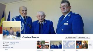 Cel mai batran jandarm din Romania are cont pe Facebook